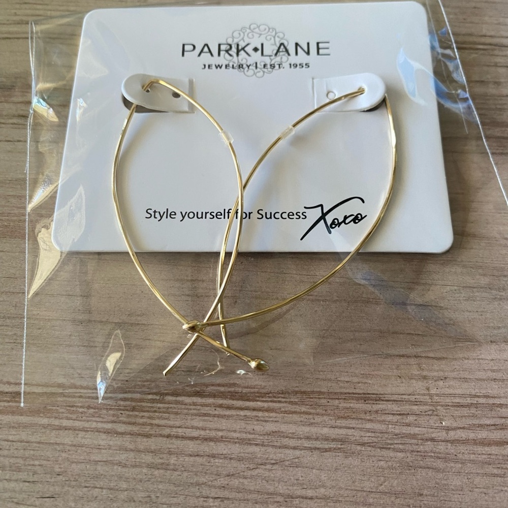 Park Lane Gold Hoop Earrings